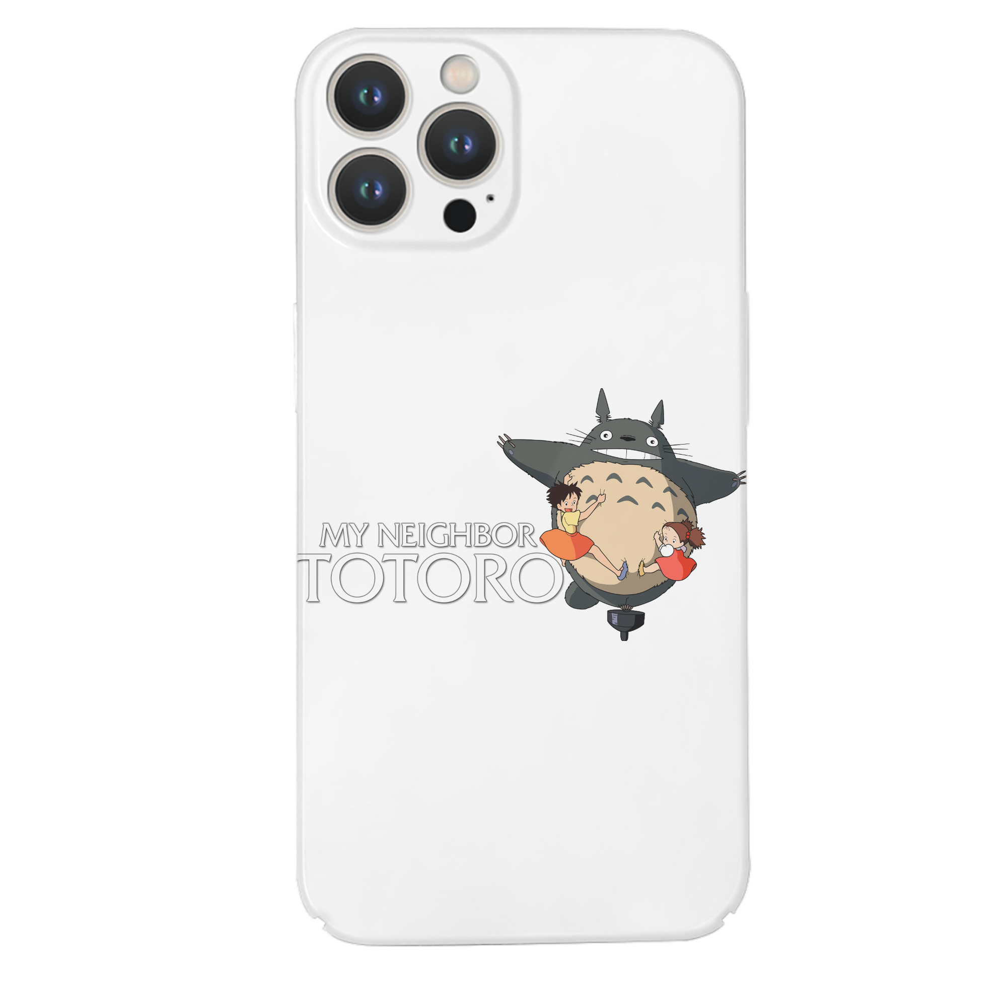 （画像用） となりのトトロ 草壁メイ 草壁サツキ My Neighbor Totoro Satsuki Kusakabe Mei Kusakabe 【iPhone 14シリーズ対応】ハードケース